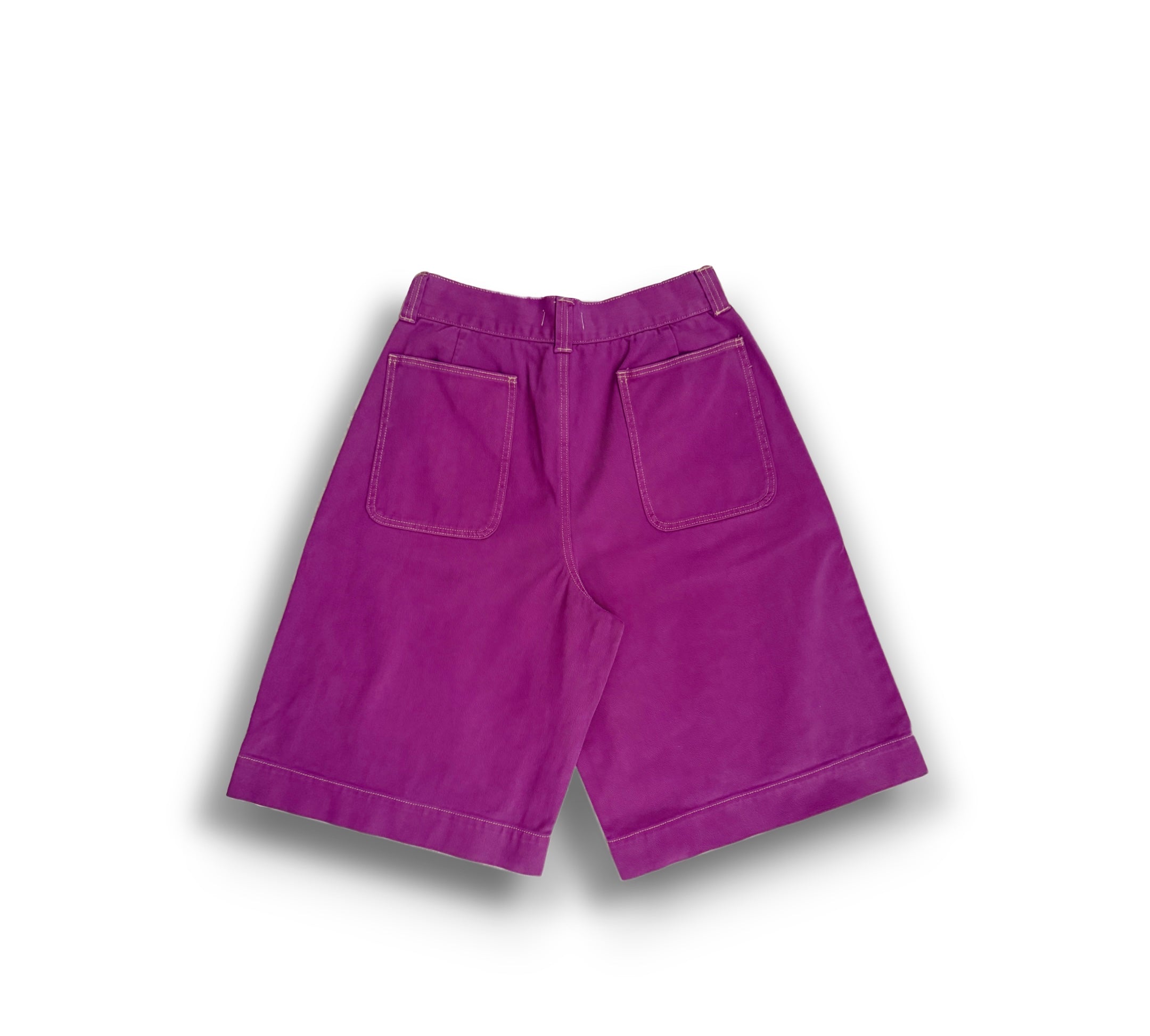 Twill Baggy Jorts (Ube Purple)