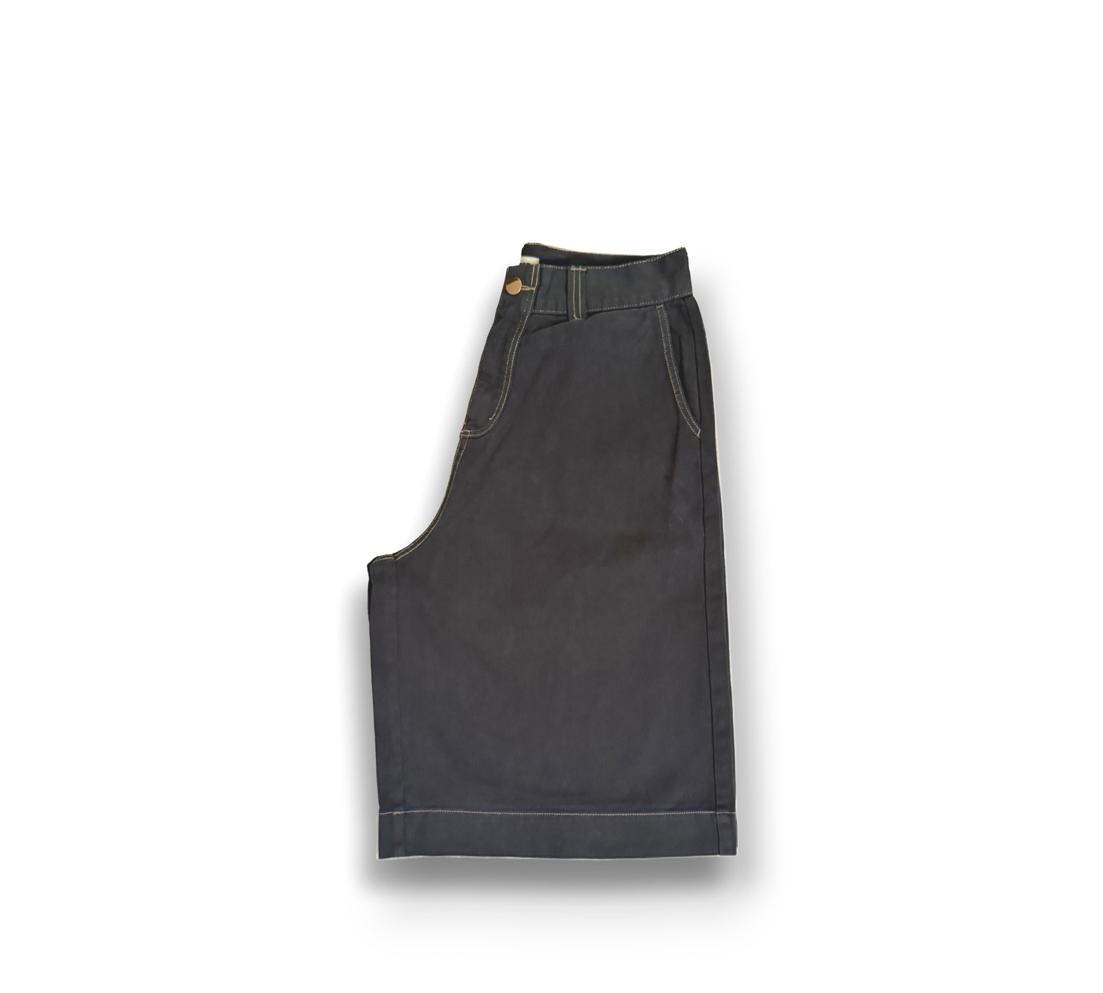 Twill Baggy Jorts (Black Licorice)
