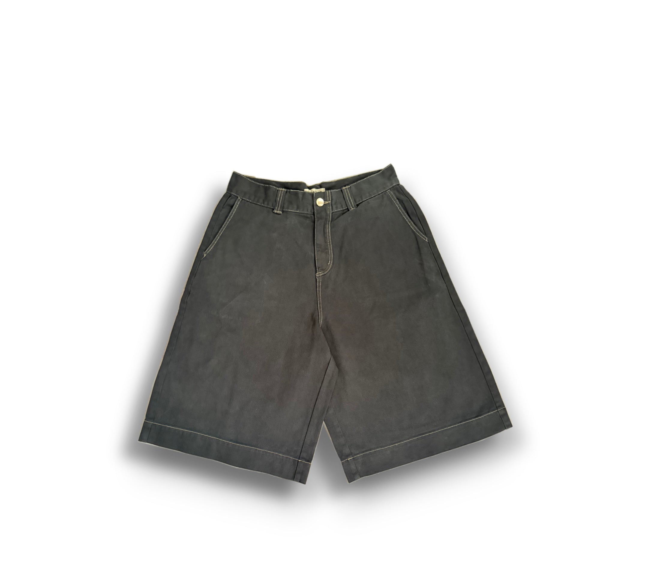 Twill Baggy Jorts (Black Licorice)