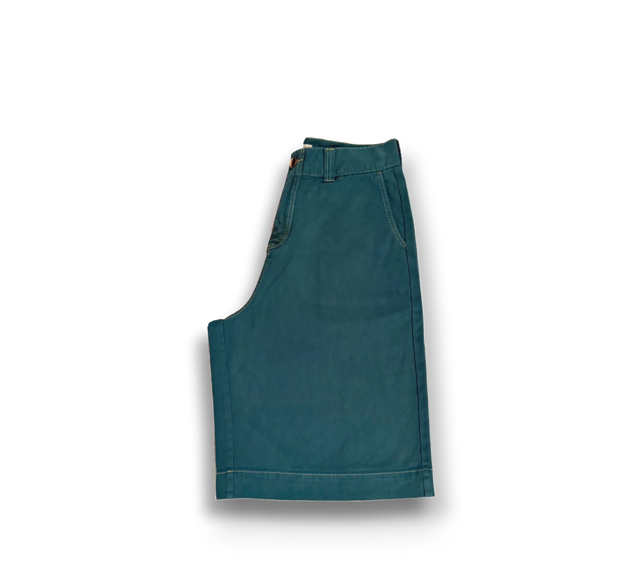 Twill Baggy Jorts (Avocado Green)