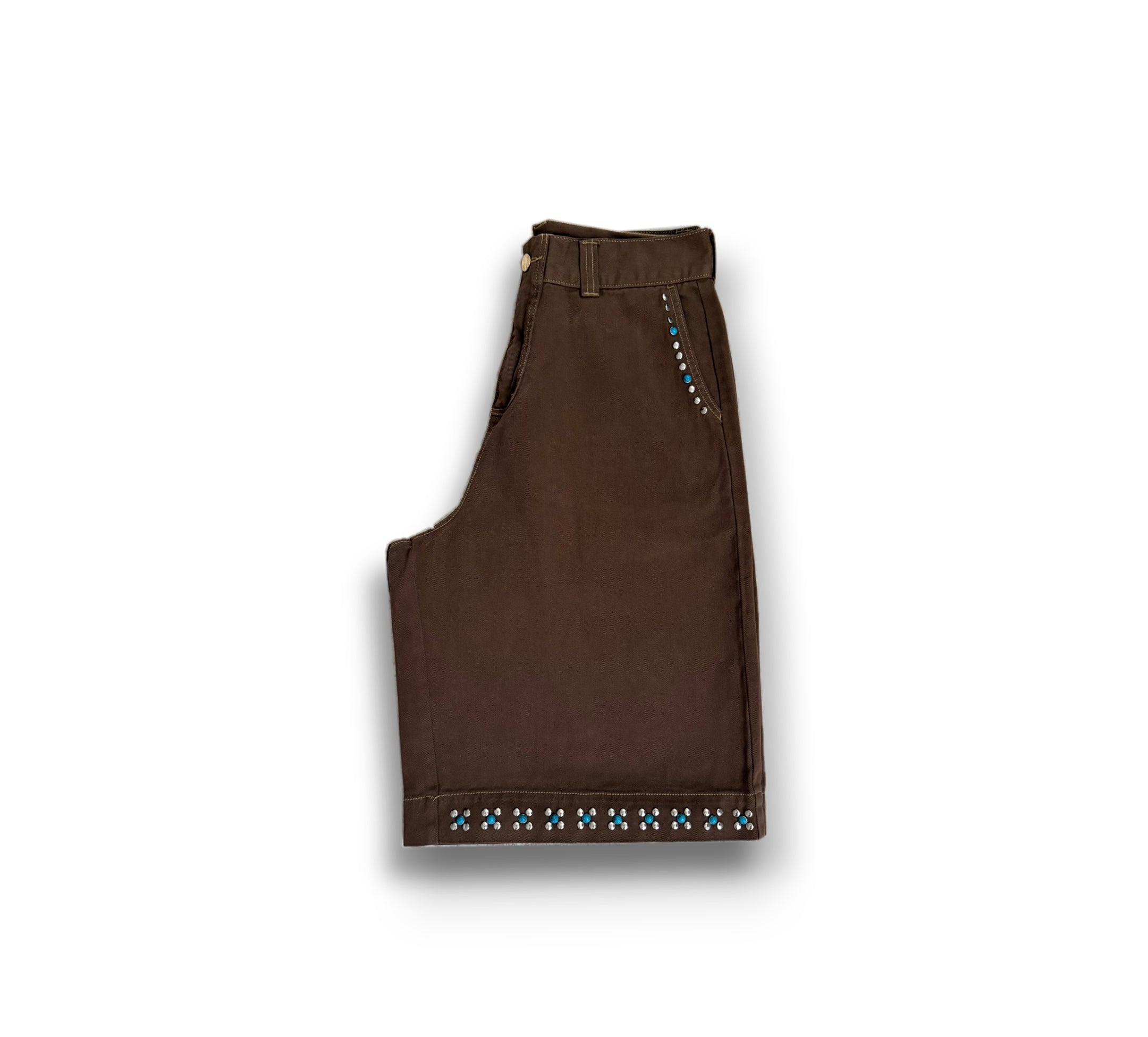 Twill Baggy Jorts (Brownie Brown)