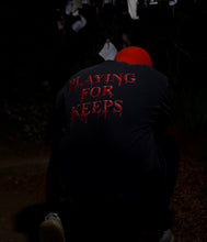 Load image into Gallery viewer, Playing For Keeps Tee (Black) &quot;Vol. I&quot;